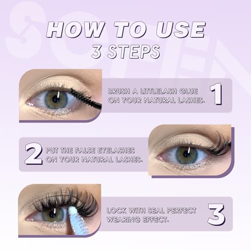 SOFENIDA Lash Clusters Kit Wispy Lash Clusters Clust