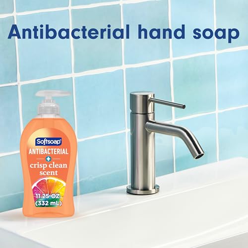 Antibacterial Liquid Hand Soap, Crisp Clean Scent, 11.25 fl oz