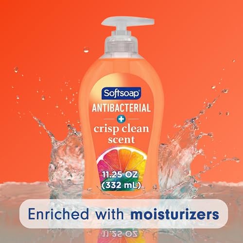 Antibacterial Liquid Hand Soap, Crisp Clean Scent, 11.25 fl oz