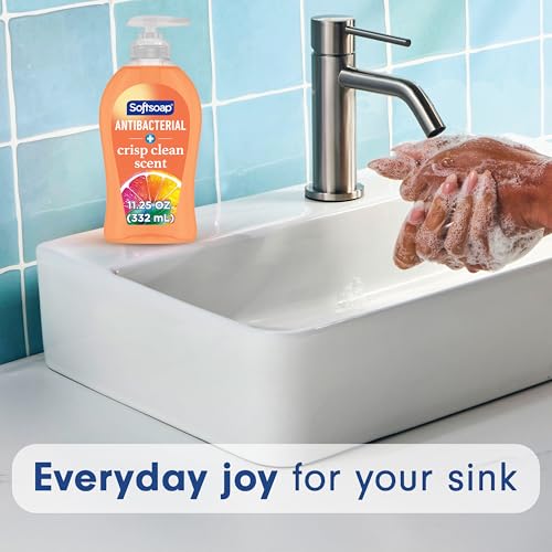 Antibacterial Liquid Hand Soap, Crisp Clean Scent, 11.25 fl oz