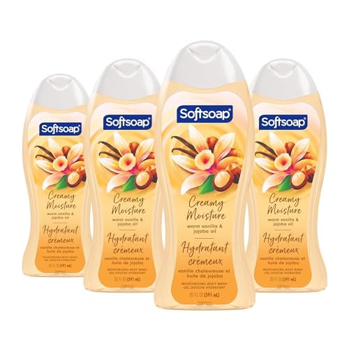 Creamy Moisture Body Wash, Warm Vanilla & Jojoba Oil