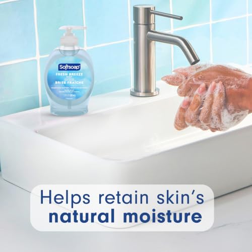 Liquid Hand Soap, Fresh Breeze - 7.5 Fl Oz (Pack of 6)