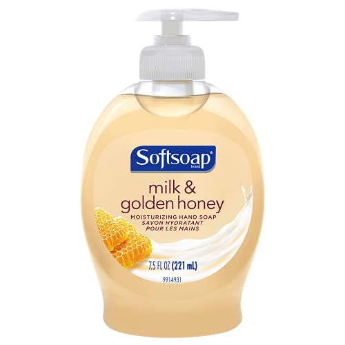 Moisturizing Liquid Hand Soap, Milk and Honey, 7.5 Fluid Ounce, Pack of 6 (Package may vary)