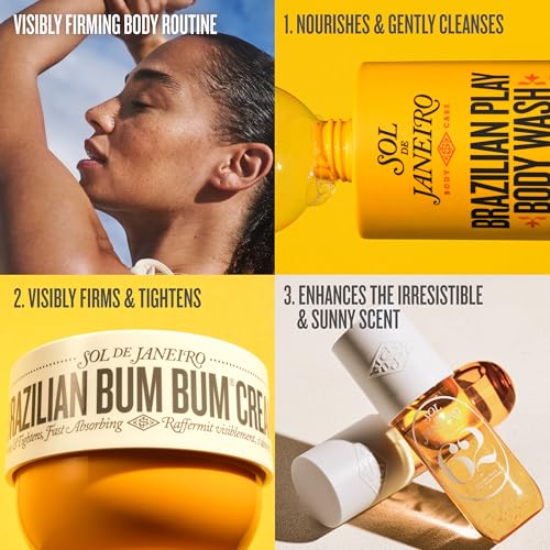 Brazilian Play Moisturizing Shower Cream Gel Body Wash