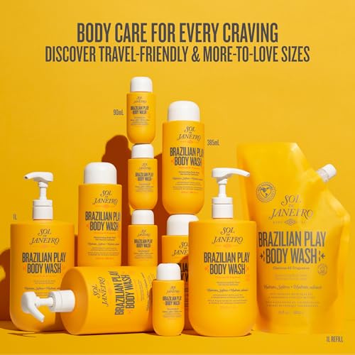 Brazilian Play Moisturizing Shower Cream Gel Body Wash