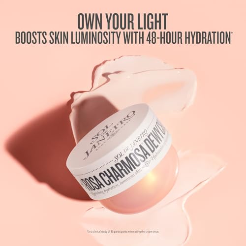 Rosa Charmosa Dewy Cream