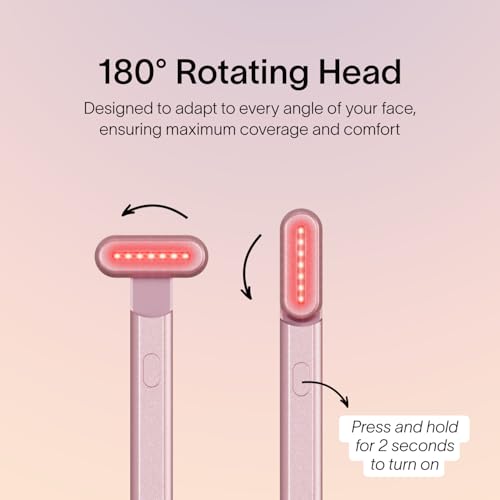 4-in-1 Radiant Renewal Red Light Therapy Wand & Renew Complex Activation Serum | Beauty De