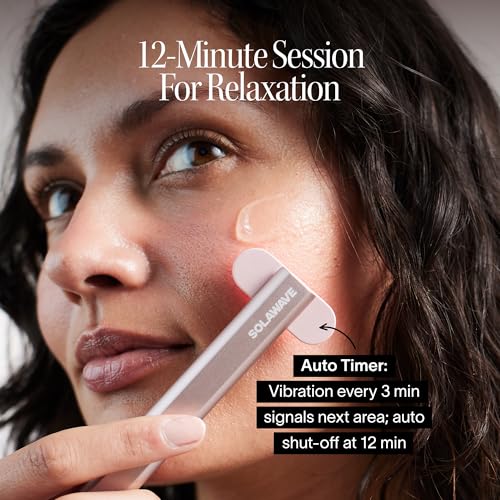 4-in-1 Red Light Therapy Wand for Face & Neck + Activating Serum