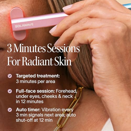 4-in-1 Red Light Therapy Wand for Face & Neck