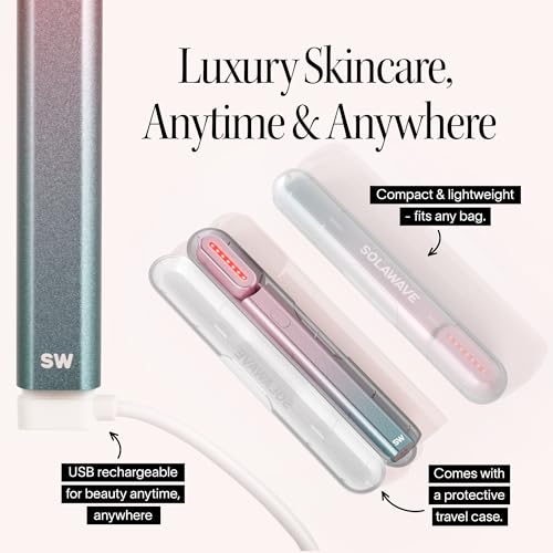 4-in-1 Red Light Therapy Wand for Face & Neck