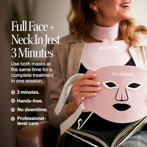 Light Therapy Face Mask & Neck and Chest Mask| Red