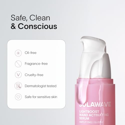 LightBoost Red Light Therapy Wand Activating Serum