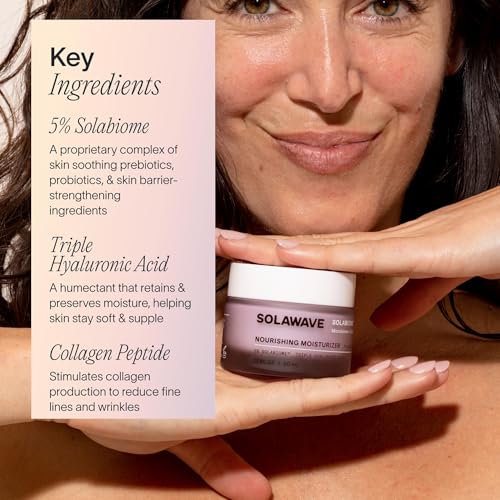 Probiotic Korean Cloud Cream Moisturizer with Peptides & Hyaluronic Acid | Solabiome Prebi