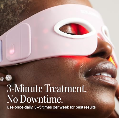 Red Light Eye Mask - LED with Amber