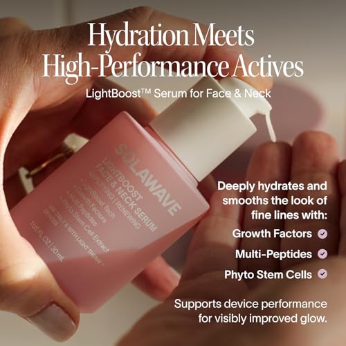 Red Light Therapy Face Mask And LightBoost Face & Neck Serum Kit