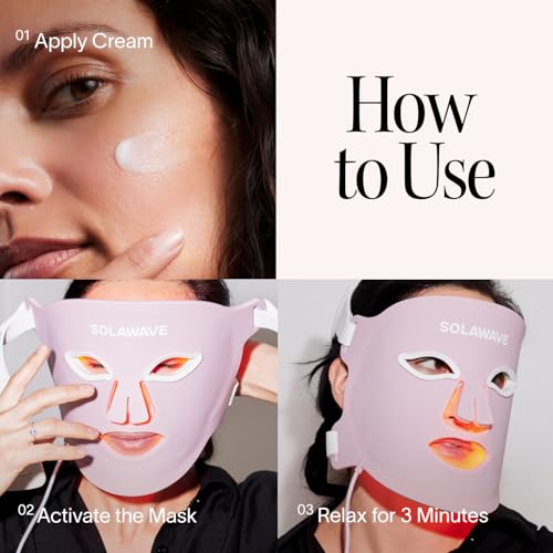Red Light Therapy Face Mask And LightBoost Face & Neck Serum Kit