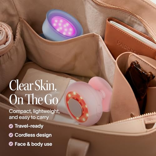 Red Light Therapy Set for Face & Body | Bye Acne Pro + 2-in-1 Skincare Mini | Blue & Red L