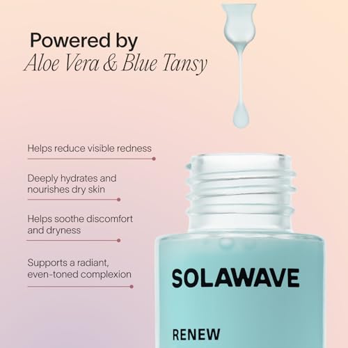 Renew Complex Red Light Therapy Activation Serum for Face & Neck | Pairs with LED Facial W