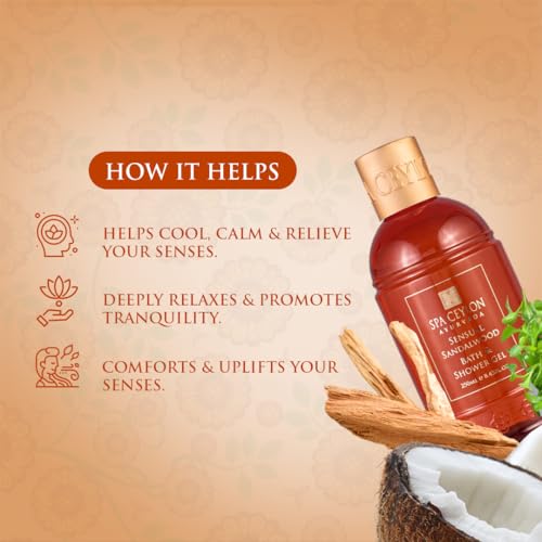 Sensual Sandalwood Bath & Shower Gel