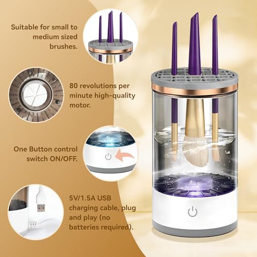 Electric Makeup Brush Cleaner
