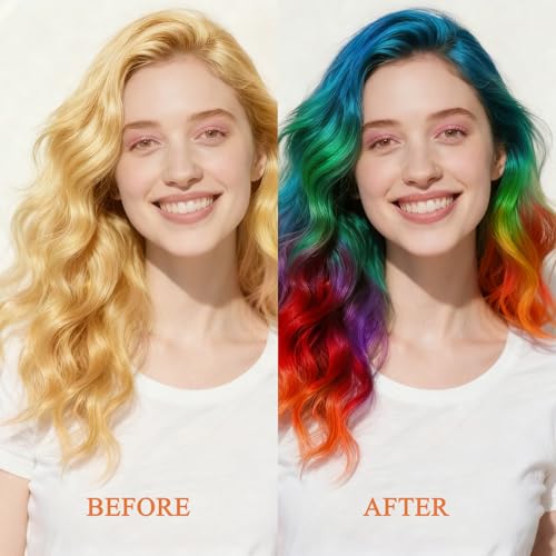 5PC Temporary Hair Color Spray Set