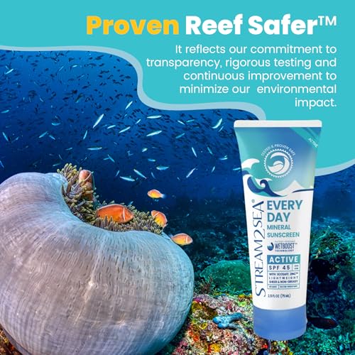Stream2Sea Active Mineral Sunscreen SPF 45