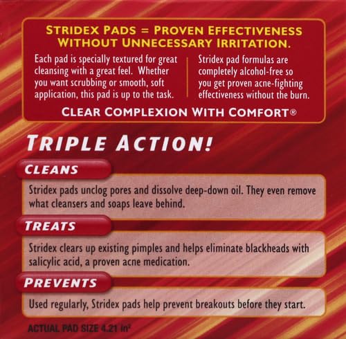 Maximum Acne Pads 55 Ct