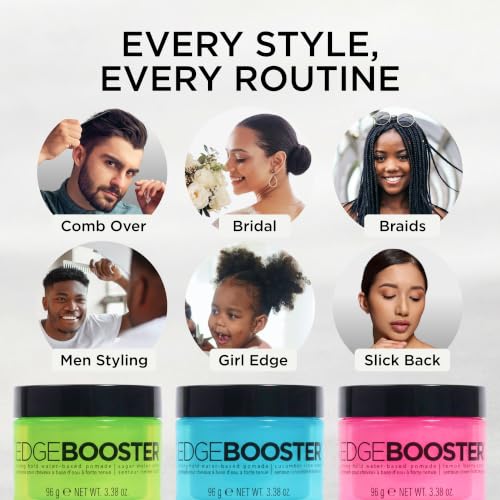 EDGE BOOSTER Strong Hold Pomade