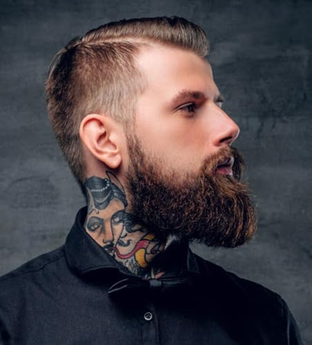 Heat Stroke Cordless Beard & Styling Hot Brush Hair Straightener