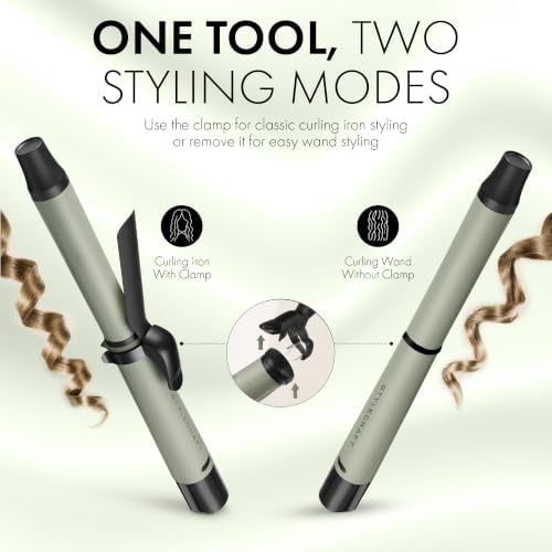 Sage 1 Inch Cordless Curling Iron and Wand