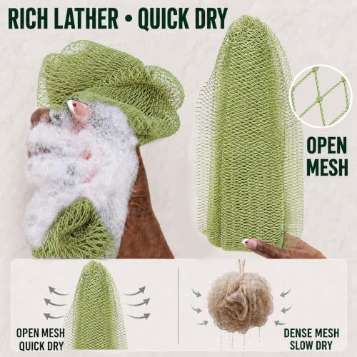 African Net Sponge 2 Pack 45-Inch