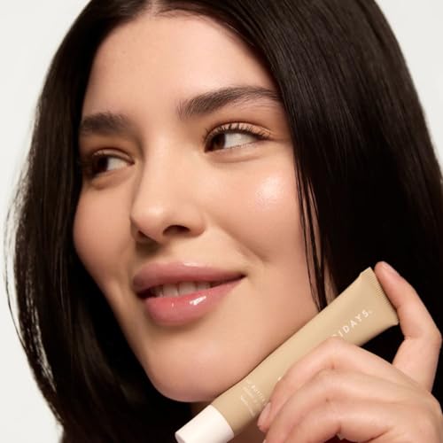 Lip Butter Balm - Conditioning Lip Mask and Lip Balm for Instant Moisture, Shine and Hydration - Sheer-Tinted, Soothing Lip Care - Vanilla (.5 Oz)