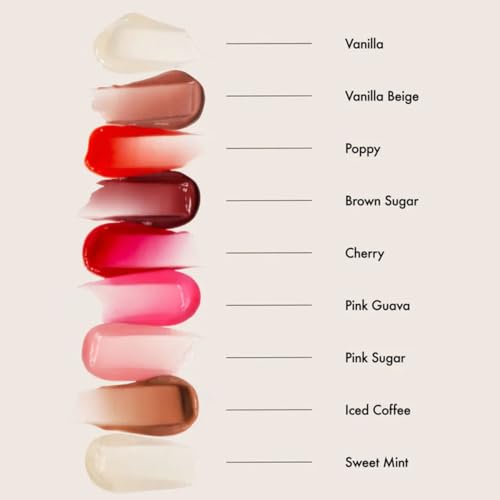 Lip Butter Balm - Conditioning Lip Mask and Lip Balm for Instant Moisture, Shine and Hydration - Sheer-Tinted, Soothing Lip Care - Vanilla (.5 Oz)
