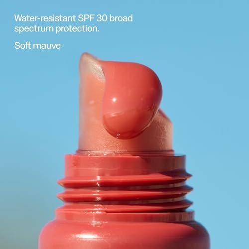 SPF 30 Coconut Sunscreen Lip Balm, Bonfire Tinted - 0.5 oz