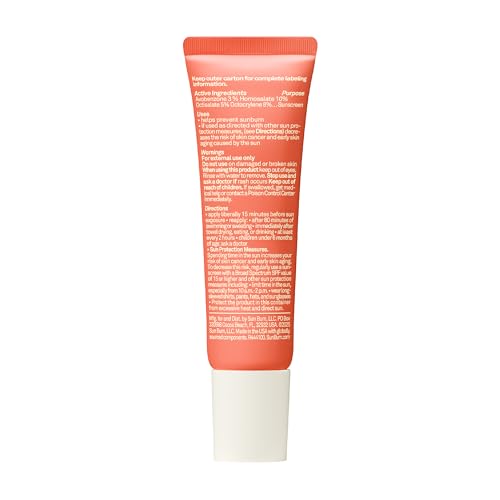 SPF 30 Coconut Sunscreen Lip Balm, Sunset Cove Tinted - 0.5 oz