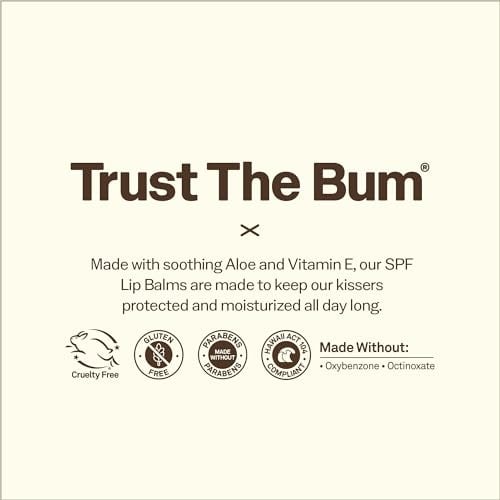 SPF 30 Sunscreen Lip Balm, 3 Flavor Variety Pack - 0.15 oz (3-Pack)