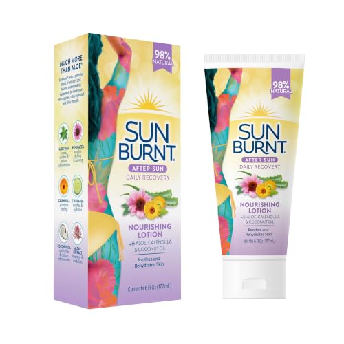Advanced After Sun Lotion, Sunburn Relief Lotion, 6 Oz