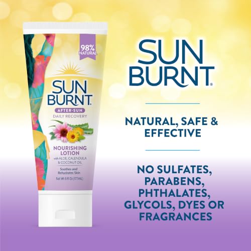 Advanced After Sun Lotion, Sunburn Relief Lotion, 6 Oz