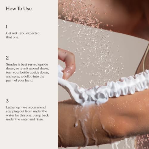 Whipped Shower Foam Hot Chocolate Foaming Body Wash