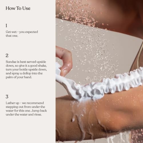 Whipped Shower Foam Hot Chocolate Foaming Body Wash