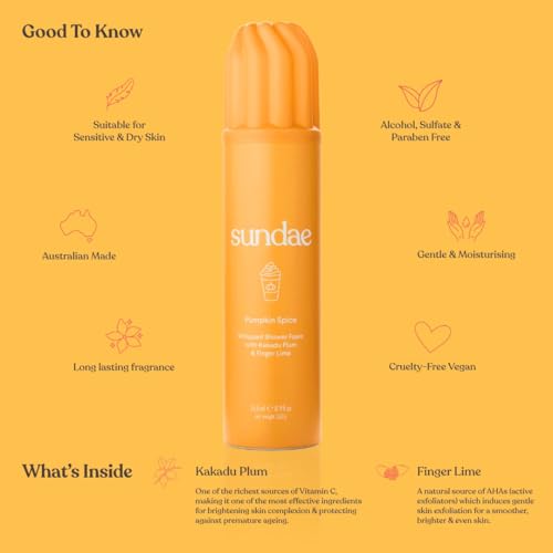 Whipped Shower Foam Pumpkin Spice Foaming Body Wash