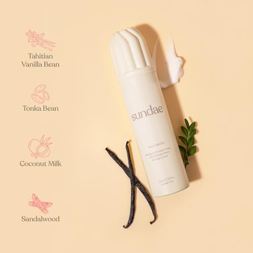 Whipped Shower Foam Very Vanilla Foaming Body Wash 8.9 fl oz.