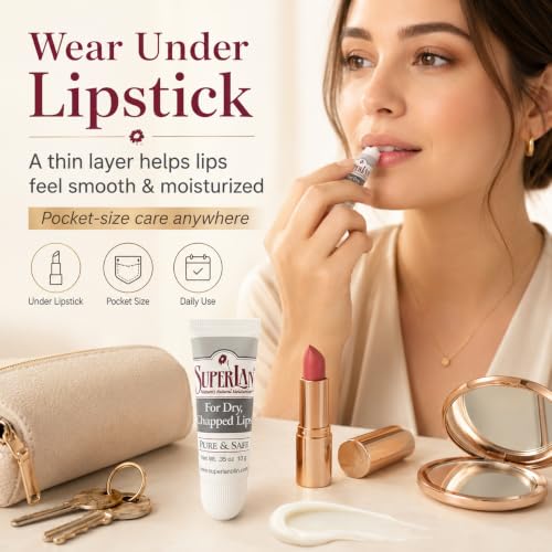 Superlan Organic Lanolin Lip Balm & Nipple Cream, Jo