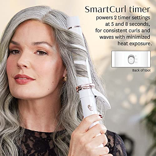 CurlWrap 1.25" Automatic Rotating Curling Iron with Long Barrel