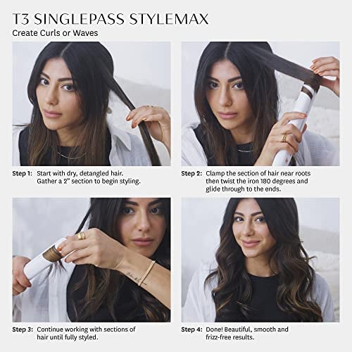 SinglePass StyleMax 1-Inch Flat Iron