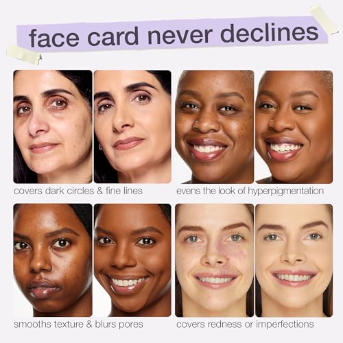 face tape foundation – Full-Coverage Waterproof Makeup, Hydrating & Smoothing, Natural Matte Finish for Transfer-Proof Comfortable Long-Wear Foundation, Vegan & Cruelty-Free,