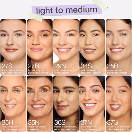 face tape foundation – Full-Coverage Waterproof Makeup, Hydrating & Smoothing, Natural Matte Finish for Transfer-Proof Comfortable Long-Wear Foundation, Vegan & Cruelty-Free,