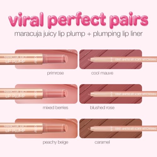 maracuja juicy lip plump – Hydrating & Volumizing Lip Plumper Gloss Balm with Nourishing Hyaluronic Acid, Plumps & Moisturizes, Vegan & Cruelty-Free, full size, tulip