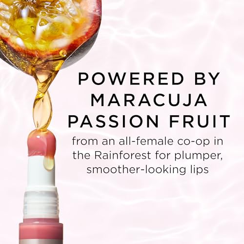 maracuja juicy plumping lip oil - Hydrating & Volumizing Lip Plumper Gloss Balm with Nourishing Hyaluronic Acid, Plumps & Moisturizes, Vegan & Cruelty-Free, full size, petal