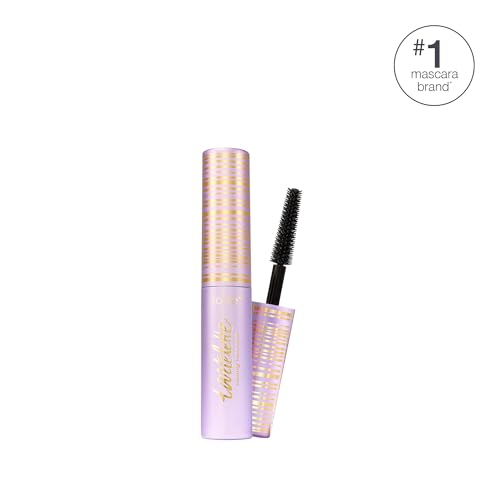 tartelette tubing mascara – Lash Extensions in a Tube, Easy-to-Remove Eye Makeup, Clinically Proven to Volumize & Curl, 24Hr Smudge-Proof Longwear, Vegan & Cruelty-Free, trav